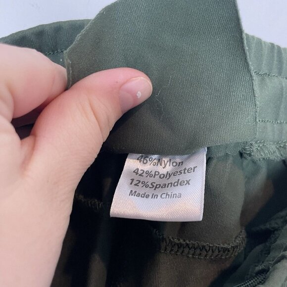 ESNTLS Green Track Pants Joggers Size Small - Picture 5 of 8
